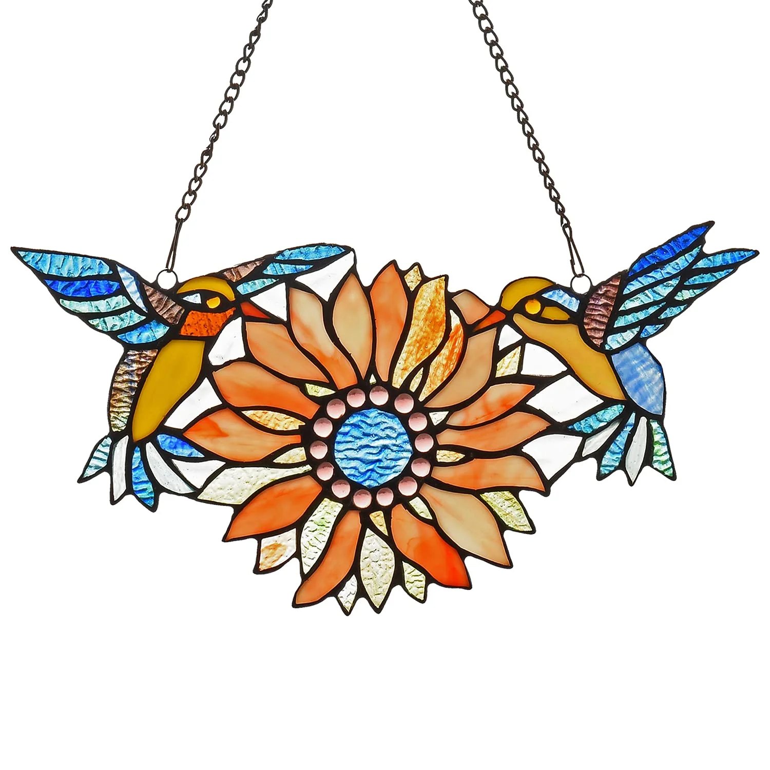 Capulina Stained Glass Window Gift Sunflower
