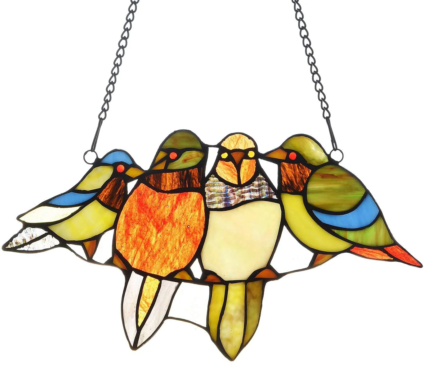 Capulina Stained Glass Window Hangings Birds Window Tiffany