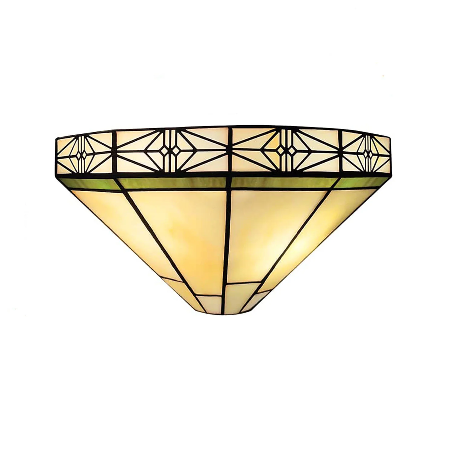 Capulina Tiffany Wall Sconces Stained Glass Vintage Style Wall Light - Image 9
